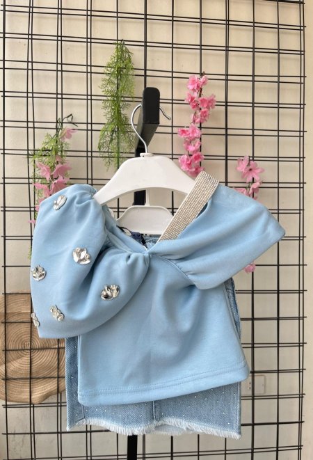 Top stras & skirt stras